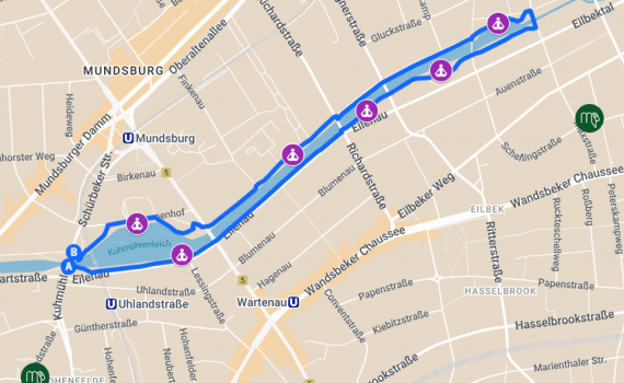 Meditationsweg Blick über den Mattenrand